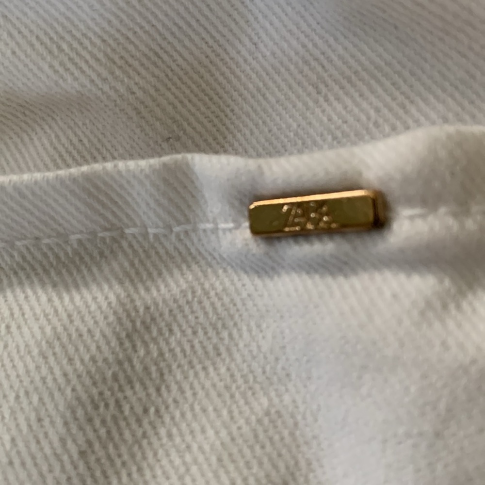 Zara paperbag white jeans - Picture 10 of 12